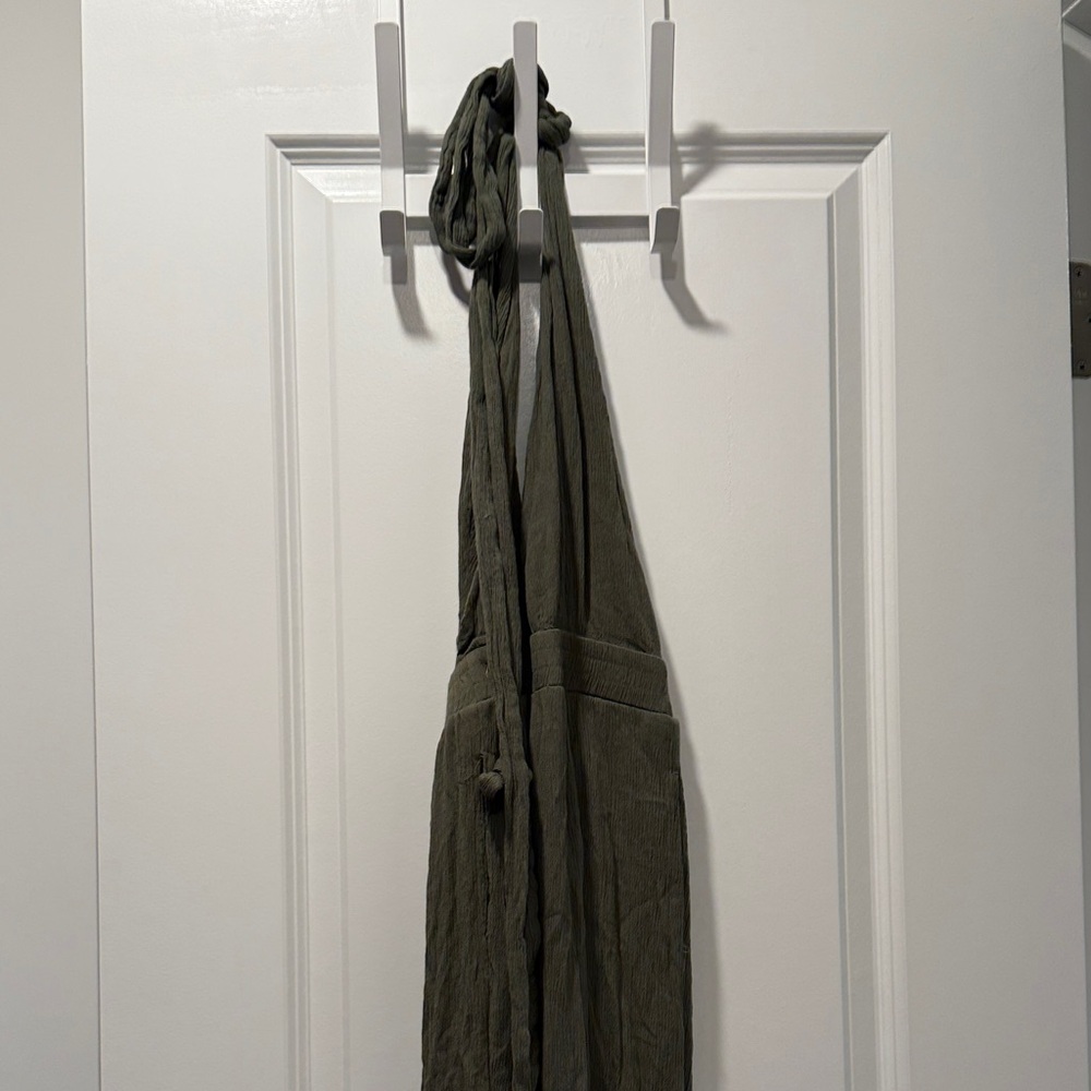 Lulu's Olive Jumpsuit